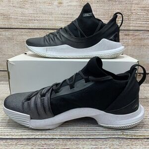 Under Armour UA Curry 5 V Black Basketball‎ Shoes [Mens Size 12]